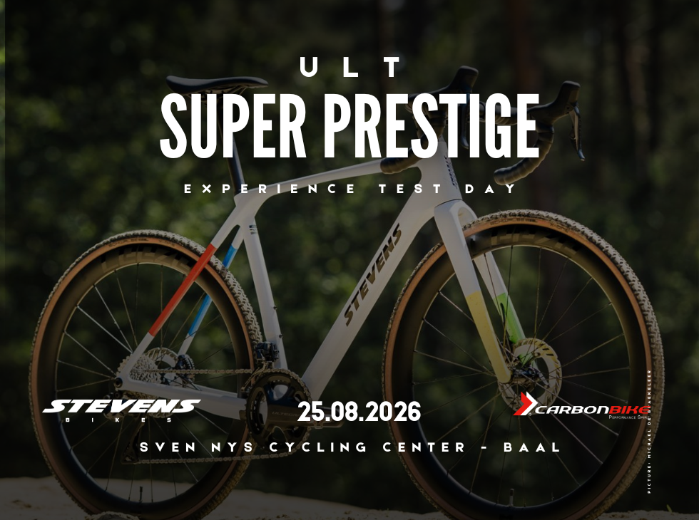 Nieuwsafbeelding Ontdek en test de nieuwe STEVENS Super Prestige ULT op 25 augustus